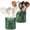 Green, variant on 2 Pack 6.3" Clear Glass Utensil Holder, Large Countertop Utensil Crock for Farmhouse Kitchen Decor