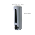 thumbnail image 2 of Grocery Plastic Bag Holder and Dispenser for Plastic Bags Wall Mount or Adhesive, Grocery Bag Holder Cabinet Bag Saver for Plastic Bags Kitchen, 2 of 5