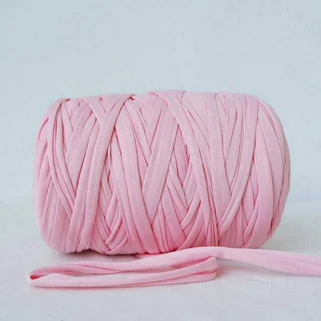 400g/Ball T-shirt Knitting Chunky Yarn Cloth Crochet Threads Handmade DIY Basket Rug HandBag Purse Blanket Freeshipping