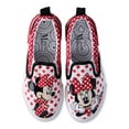 thumbnail image 6 of Disney Little Girl & Big Girl Minnie Mouse Twin Gore Slip-On Shoes, 6 of 7