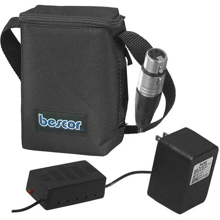 UPC: 0741147750754 | Bescor 7.2 Amp Shoulder Battery Pack Cigarette Socket and 4 Pin XLR Outputs  with Automatic Charger