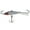 Silver, variant on Northland Fishing Tackle Pitchin' Puppet Darting Premium Fishing Jig for Snap Jigging & Pitching Walleyes, 9/16 oz, Glo White