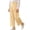 Khaki&&100, variant on CONROSES Girls Baggy Pants Wide Leg Casual Pants for Girls Lightweight Solid Elastic Waist Drawstring Summer Leisure Pants