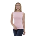 thumbnail image 2 of Women's Undershirt Tank Top Camisole Sleeveles, XXL, Pink, by Ambesonne, 2 of 4