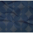 thumbnail image 4 of oneOone Organic Cotton Poplin Twill Fabric Stripe & Diamond Geometric Print Sewing Fabric BTY 42 Inch Wide, 4 of 4