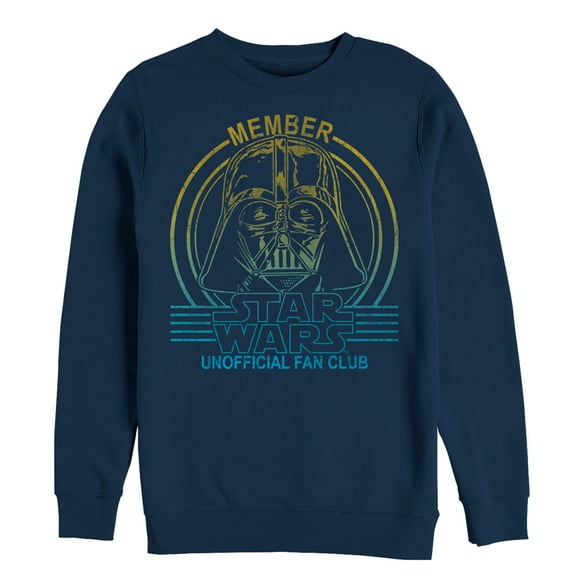 Men's Star Wars Fan Club Sweatshirt Navy Blue 3X Large