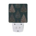 thumbnail image 2 of Elegant Christmas Trees LED Night Light Sensor Lamp Plug-in Adjustable Brightness 2 Pack, 2 of 7
