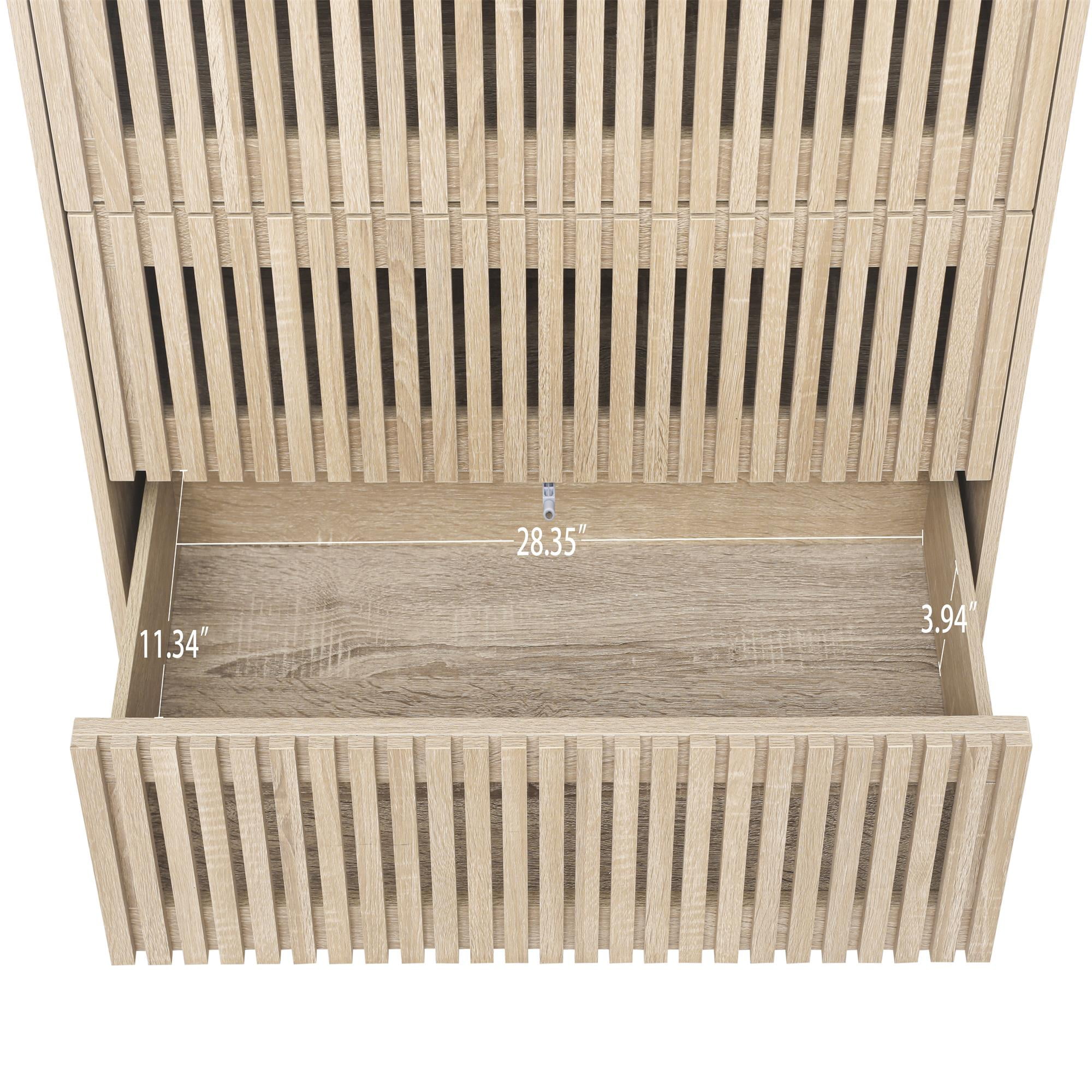 Spaco Accent Storage Cabinet, Sideboard Cabinet with 3 Drawer, Adjustable Shelf for Living Room, Bedroom, Dining Room, Study, Natural Spaco Accent Storage Cabinet, Sideboard Cabinet with 3 Drawer, Adjustable Shelf for Living Room, Bedroom, Dining Room, Study, Natural