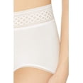 thumbnail image 3 of Wacoal Subtle Beauty Brief 870350 White, 3 of 3