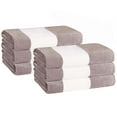 thumbnail image 2 of BNM Cabana Stripes Beach Towel, 34 x 64, Set of 6, Light Gray, 2 of 7