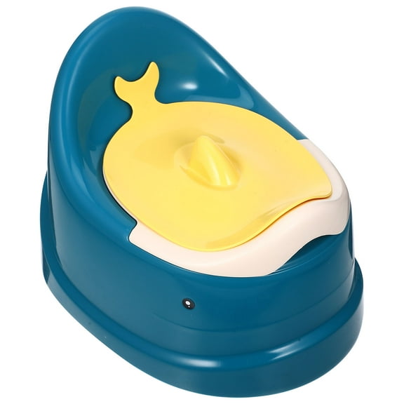 WASHWEPE 1Pack Toilet Seat for Potty Training Reusable Compact Design for Children PP 11.8X9.3X8.5in