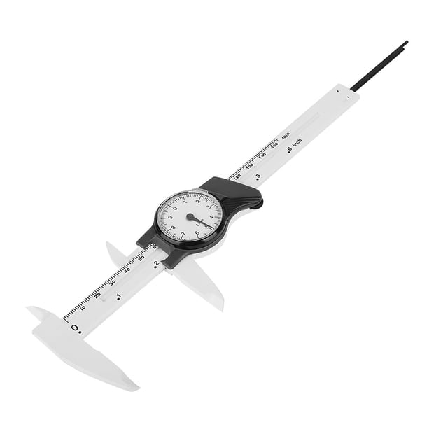 Calibrador Vernier Con Dial, Calibre de 0-150 mm Con Pantalla Lcd Grande, Función de APAGADO AUTALATO PARA MEDIMONES DOMÍSTICAS
