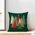 thumbnail image 3 of Christmas Pillow Covers 18x18 Inch Set of 2 Colorful Christmas Tree Throw Pillows Case, Stars Holiday Outdoor Decorative Farmhouse Winter Green Decor Cushion Covers for Home Sofa Bed Couch, 3 of 6