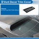 thumbnail image 4 of Recubrimiento del ventilador de aire del capó Unique Bargains para Ford Focus RS ST MK2 2009-en adelante, recubrimiento exterior ABS negro brillante 26x13.7cm 1 par, 4 of 7