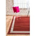 thumbnail image 2 of Unique Loom Tapis Design Del Mar 2' 2 x 3' Rectangle Terre Cuite/ivoire, 2 of 2