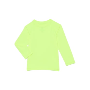 Wonder Nation Baby and Toddler Boys Rash Guard with Long Sleeves, Sizes 12M-5T