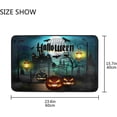 thumbnail image 6 of Coolnut Happy Halloween Non-Slip Washable Door Mat ，Rug Pad for Added Comfort - Safe（23.6x15.7 inch） Home Decor, 6 of 6