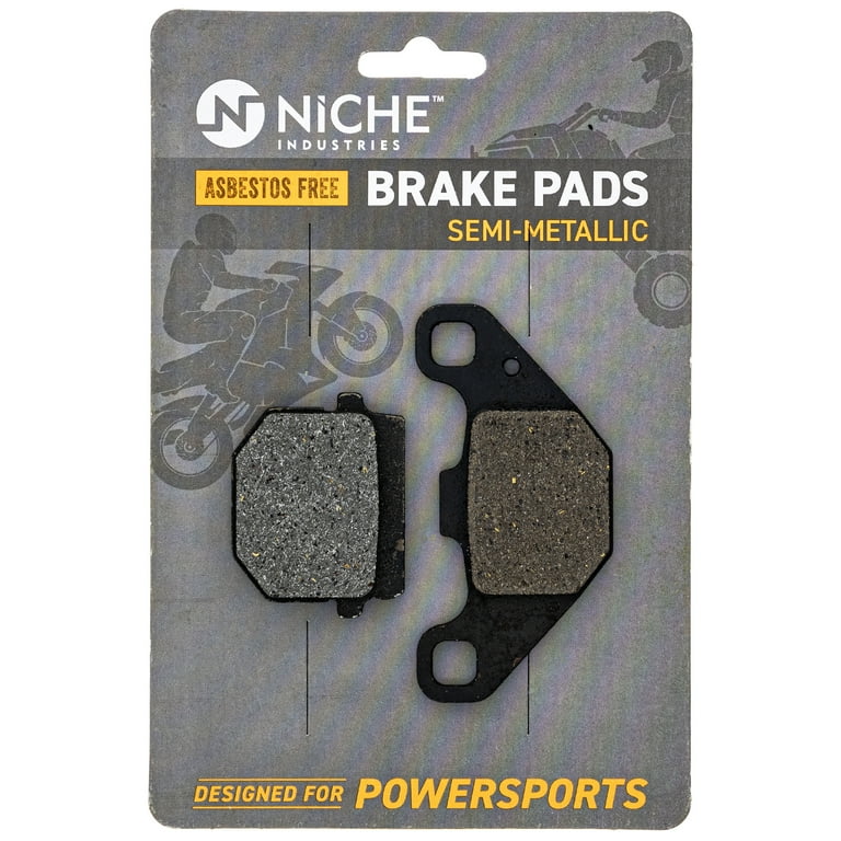 Niche Front Brake Pad Set for Suzuki RM85 Semi-Metallic Motorcycle