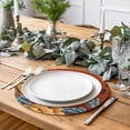 thumbnail image 2 of Round 15 Inch Placemats Set of 6, HeatResistant Non Slip Place Mats for Dining Table, Wipeable Braided Kitchen Table Mats for Housewarming, 2 of 9