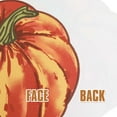 thumbnail image 4 of OVZME 4PCS Fall Placemats, Autumn Printed Pumpkin Place Mats for Kitchen Dining Table, Thanksgiving Harvest Halloween Holiday Decor Placemat, Water-Proof, Each 13" x 15", Red, 4 of 6