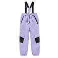 thumbnail image 6 of Krdevn Children's Ski Pants Warm and Thick Board and Double Board Children's Strap Ski Pants for Boys and Girls,13-14 Years, 6 of 6