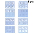 thumbnail image 2 of Coofit Moule à Ongles 3D DIY Mode Moule à Ongles en Silicone Design, 2 of 8