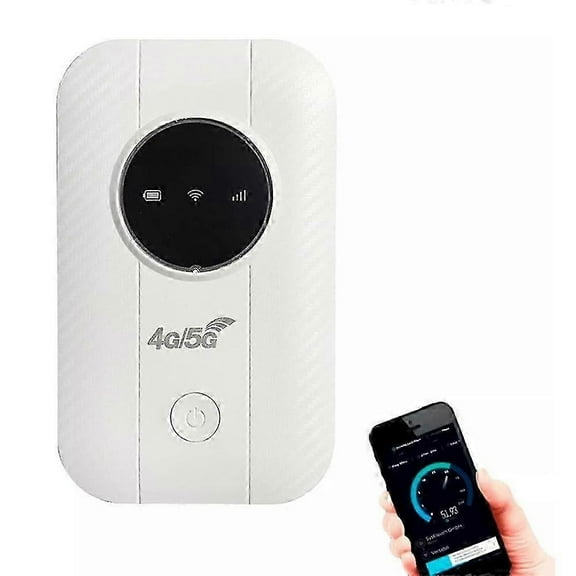 4G LTE Mobile WiFi Hotspot, Portable MiFi Router With SIM Card Slot, For Car & Travel