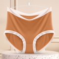 thumbnail image 1 of Puntoco Ropa interior sexy para mujer, calzoncillos de cintura alta, sólidos, que controlan el abdomen, abrigados y sexys, 1 of 3