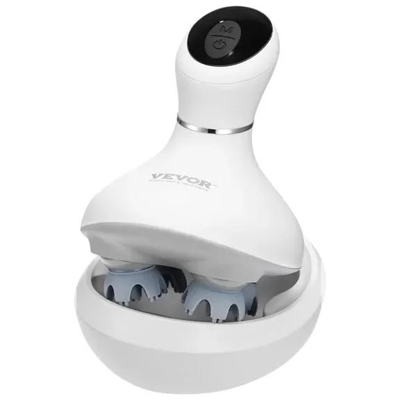 Rechargeable Waterproof Electric Scalp Massager Portable Head Massager