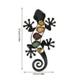 thumbnail image 3 of Metal Wall Decor, Outdoor Lizard Wall Art For Home Garden Yard Fence, 3 of 5