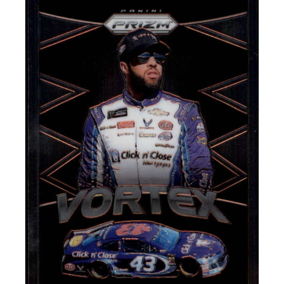 Collectible 2018 Panini Prizm Vortex #57 Bubba Wallace Click n' Close ...