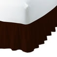 thumbnail image 3 of 100% Egyptian Cotton 1 PCs Ruffled BedSkirt 18 inches (Chocolate,Queen), 3 of 5
