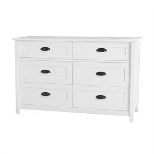Better Homes Gardens Lafayette 6 Drawer Dresser Soft White