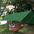 thumbnail image 3 of REDCAMP Hammock Rain Fly Waterproof and Lightweight, 12ft Tent Tarp for Camping Backpacking Hiking, Green …, 3 of 7