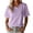 Purple, variant on Womens Oversized T-Shirts Casual Loose Fit Basic Layering Tee Tops (Purple L)