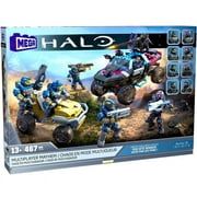 Halo Multiplayer Mayhem Set Mega Bloks (Neon Superfly Warthog, GEN XII Mongoose, Estate Gold & Neon Superfly Fireteams)
