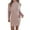Pink, variant on HNMKIU Womens Autumn Winter Casual Neck Off Shoulder Elegant Sleeve Knit Bodycon Sweater Dress for Women Green,L