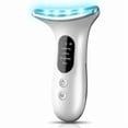 thumbnail image 1 of Masajeador facial eléctrico, dispositivo antiarrugas con 4 modos, masajeador facial de cuello con vibración, 1 of 7