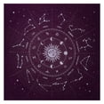thumbnail image 1 of 1pc Astrología Tarot Tarjeta de adivinación Mantel Mantel Constelaciones Mantel, 1 of 7
