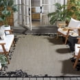 thumbnail image 4 of Safavieh Beach House Teale Distressed Indoor/Outdoor Area Rug, Black/Beige, 5'1" x 7'6", 4 of 8