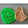thumbnail image 3 of Pregnant womb fetus anatomy Cookie Cutter- Fast Shipping - Sharp Edges - Exceptional Quality, 3 of 5