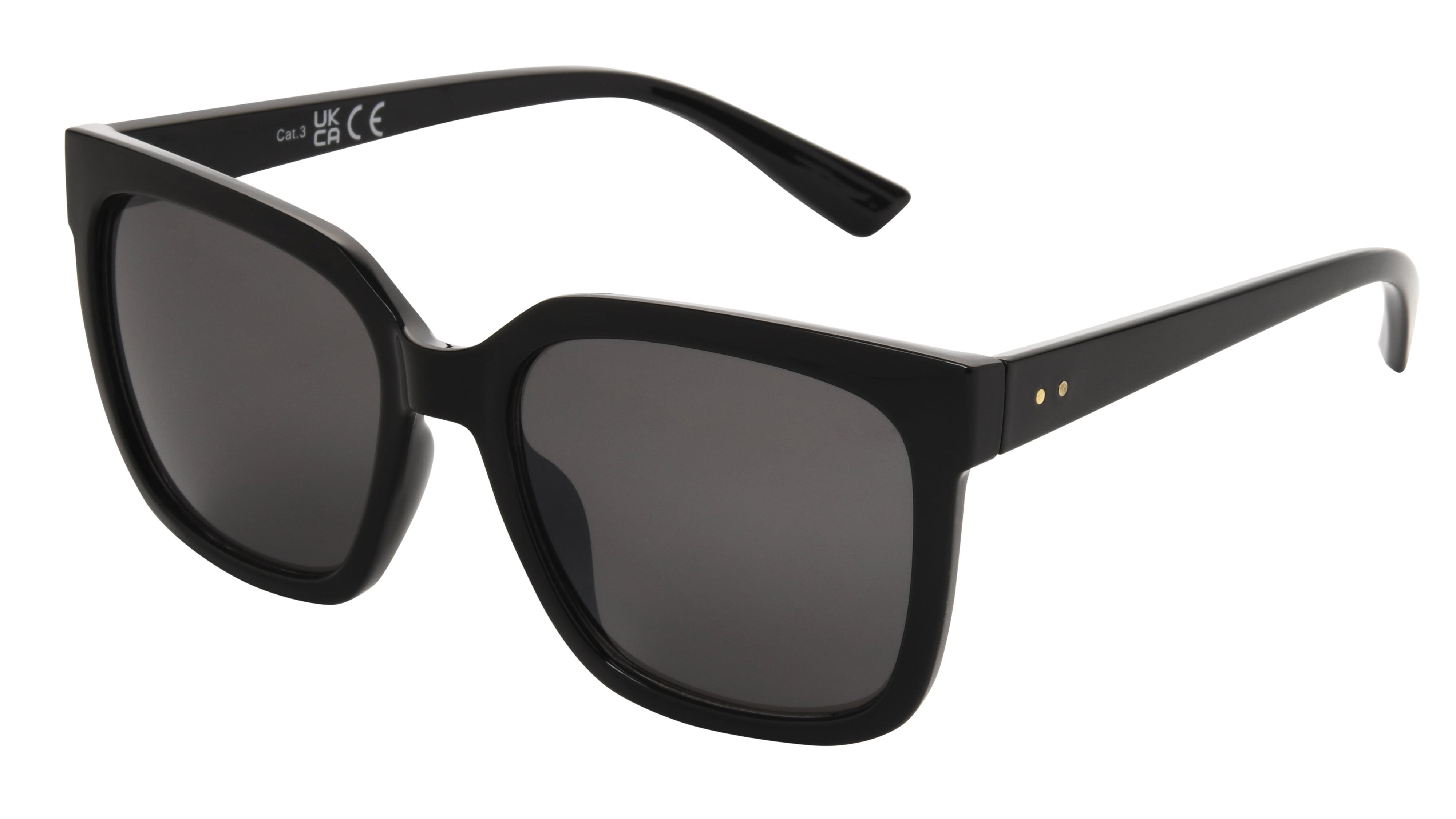 Foster Grant Women's Oversized Fashion Sunglasses Black