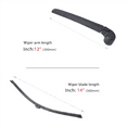 thumbnail image 6 of 2X Rear Windshield Wiper Arm Blade Set for 2011-2017 95862804000, 6 of 6