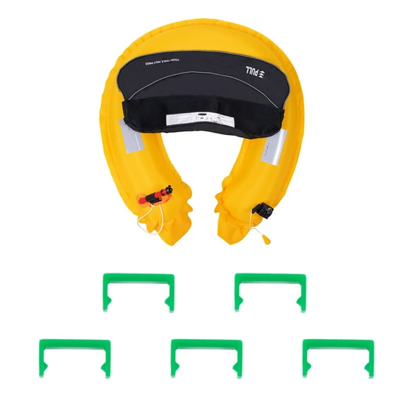 KFFKFF Adult Inflatable Belt Pack,105N Buoyancy,Suitable for Over 80 Pounds and Waist up to 59 inches Adjustable,Inflatable Waist PFD for Stand Up Paddleboarding,Kayaking,Black(CO2 Cylinder Excluded)