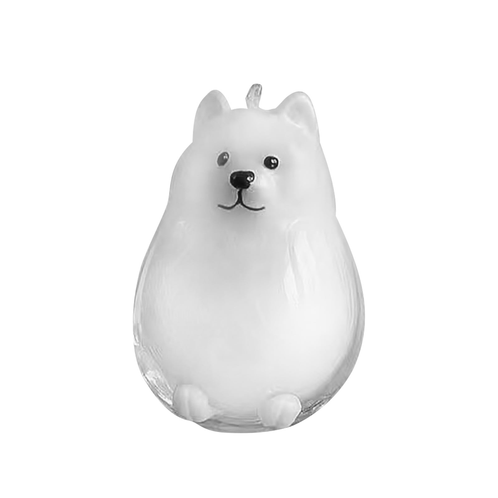 Rkxzt Puppy Pendant,Transparent Pet Keepsake Box with Cute Dog Pendant Decorative Storage for Mementos and Jewelry ecoration Ornaments|Acrylic