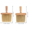 thumbnail image 6 of OFFIGAM 2Pcs Gap Scrub Brush: Ergonomic Khaki Cleaning Brushes for Multi-Surface and Crevices, 6 of 7