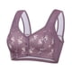 thumbnail image 1 of Karight ABCDEFG Cup Women Leopard-Print Front Buckles Underwear No Steel Close Bra, 1 of 2