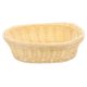 thumbnail image 1 of 1pc Plastic Rattan Storage Basket Candy Basket Rattan Woven Container (Yellow), 1 of 3