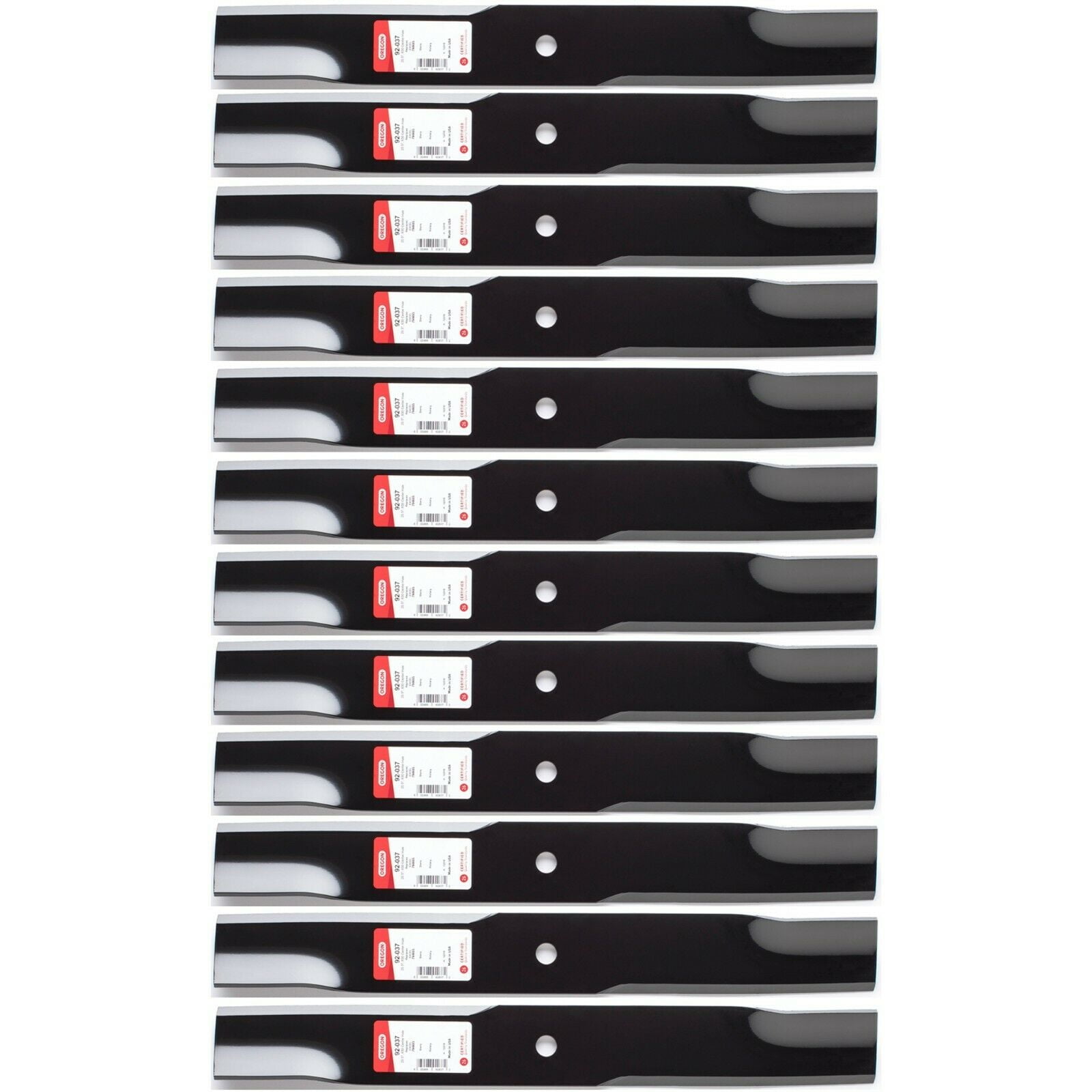 12PK USA Mower Blade for 60" Hustler XR7 Super Z 794685, 794685X