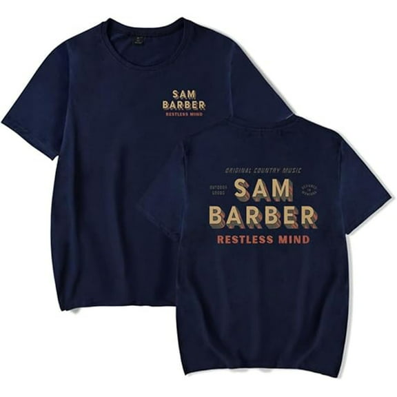 Sam Barber Merch Unisex Graphic Tee - Hip Hop Streetwear Summer Short Sleeve | Trendy Street Fashion Top